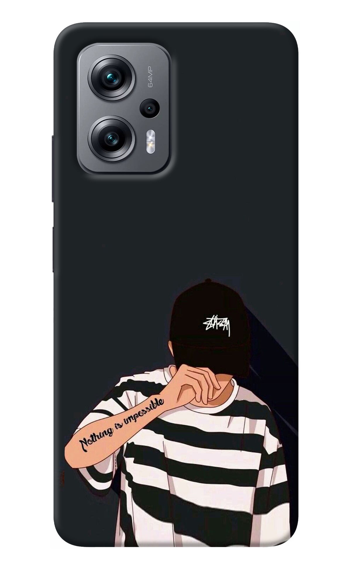 Aesthetic Boy Redmi K50i Back Cover