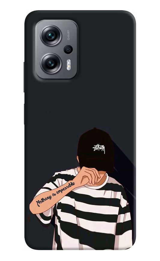 Aesthetic Boy Redmi K50i Hard Case Back Cover by Casekaro