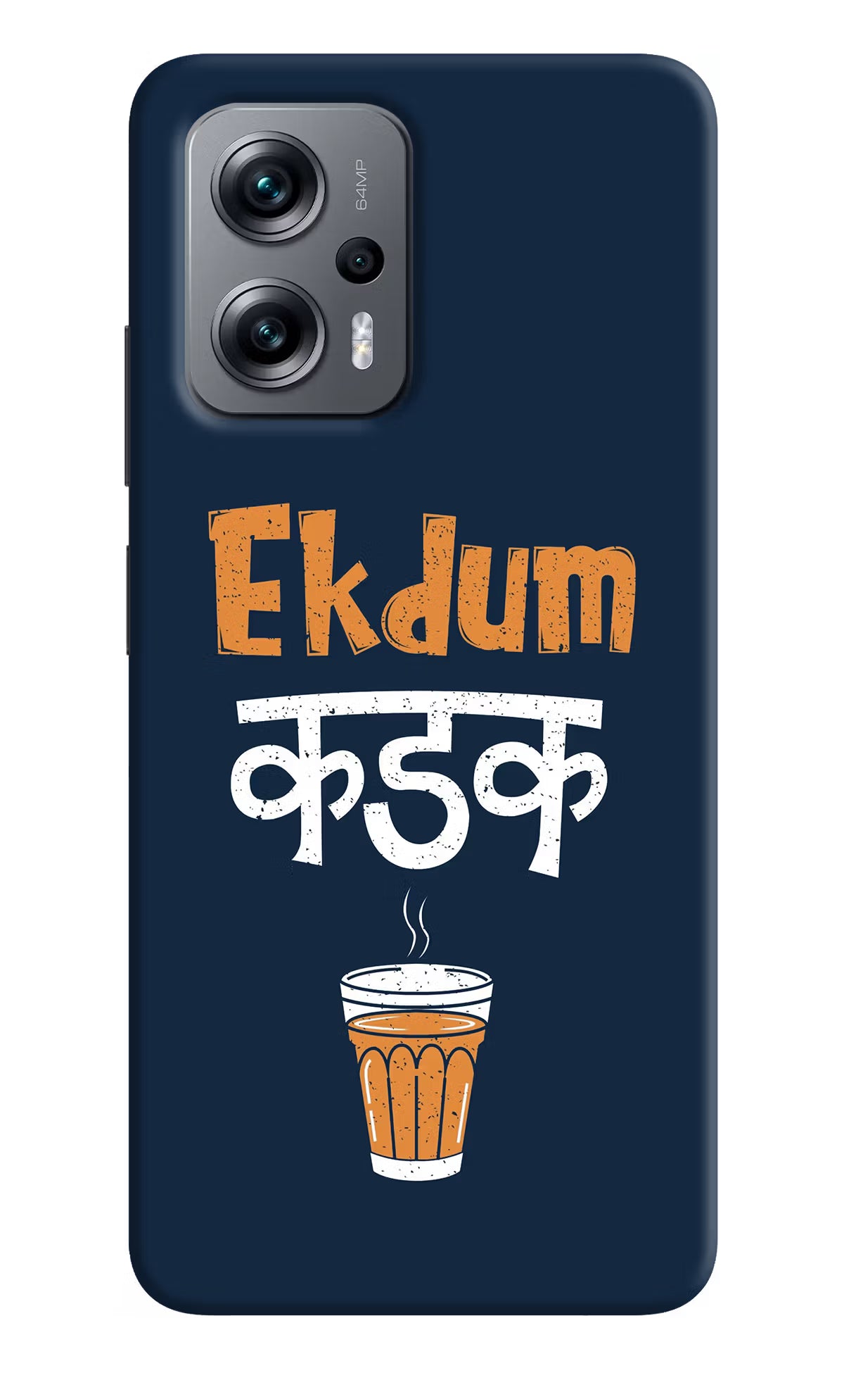 Ekdum Kadak Chai Redmi K50i Hard Case Back Cover by Casekaro