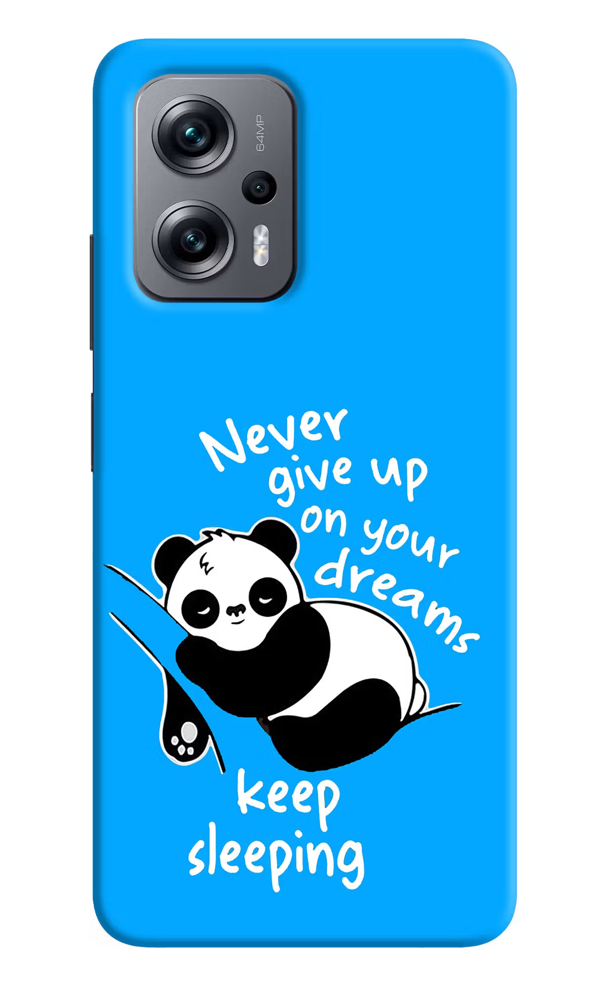 Keep Sleeping Redmi K50i Hard Case Back Cover by Casekaro