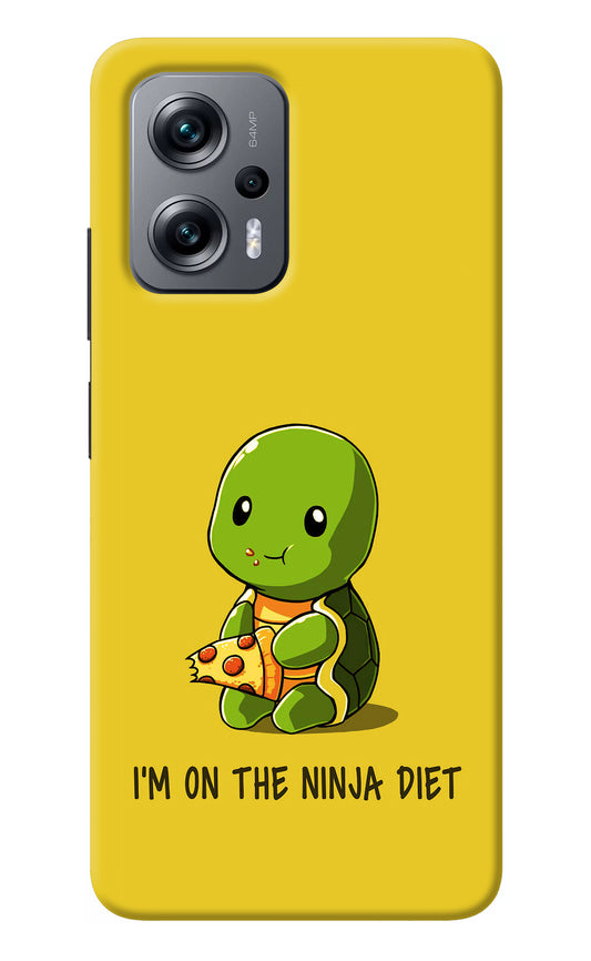 I'm on Ninja Diet Redmi K50i Back Cover