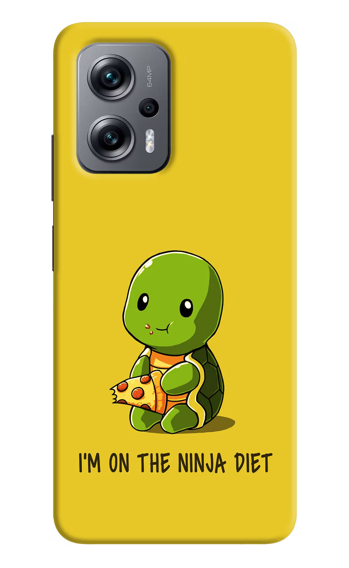I'm on Ninja Diet Redmi K50i Hard Case Back Cover by Casekaro