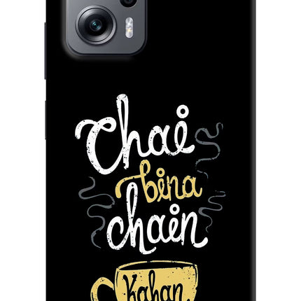 Chai Bina Chain Kaha Re Redmi K50i Hard Case Back Cover by Casekaro