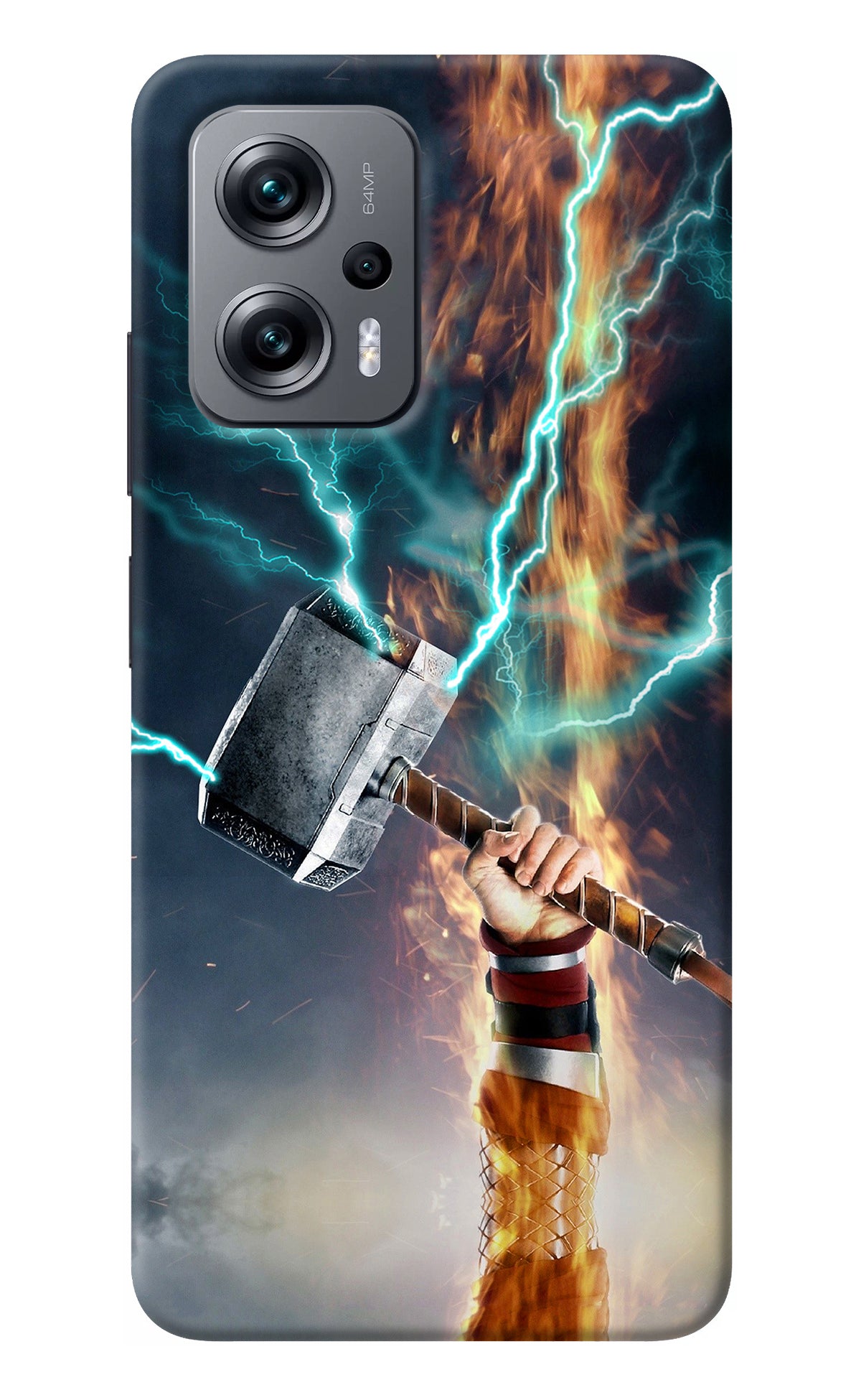 Thor Hammer Mjolnir Redmi K50i Back Cover