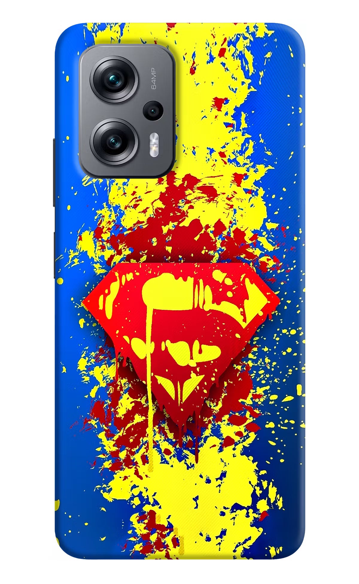Superman logo Redmi K50i Hard Case Back Cover by Casekaro