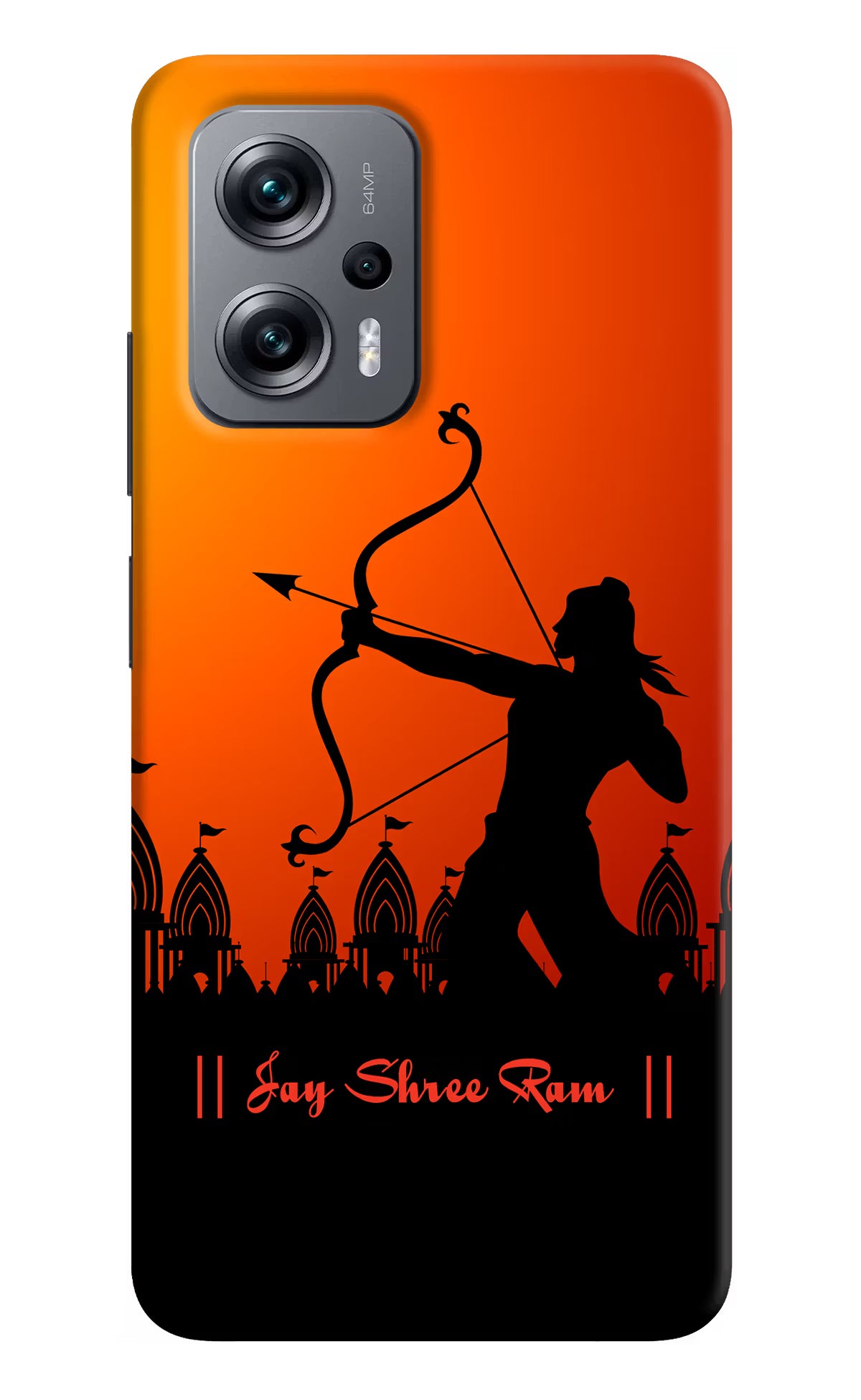 Lord Ram - 4 Redmi K50i Hard Case Back Cover by Casekaro
