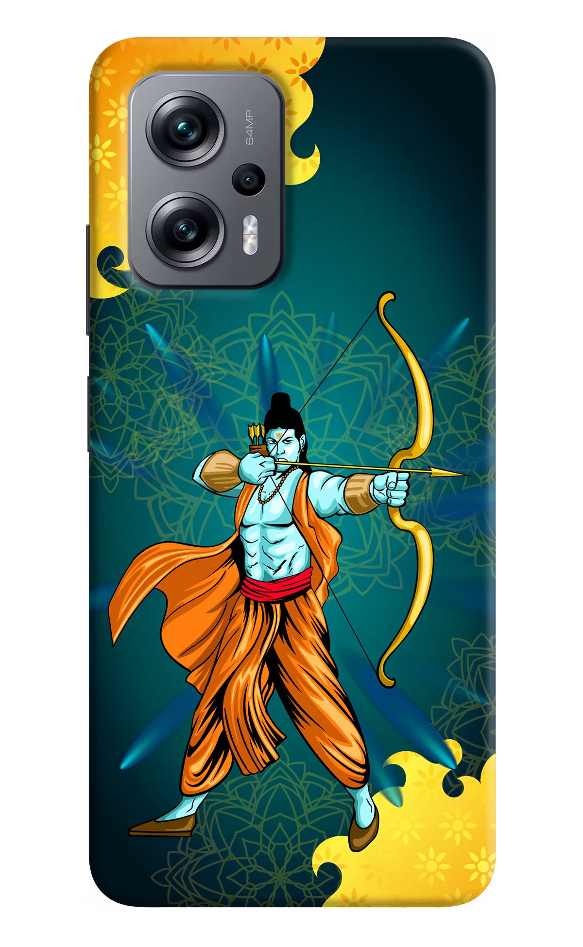 Lord Ram - 6 Redmi K50i Hard Case Back Cover by Casekaro