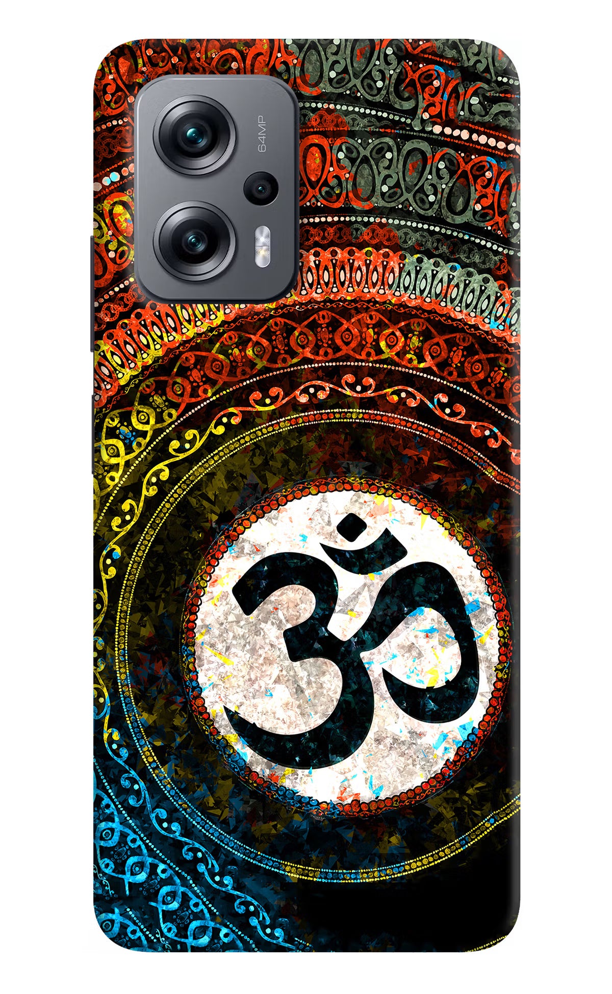 Om Cultural Redmi K50i Hard Case Back Cover by Casekaro