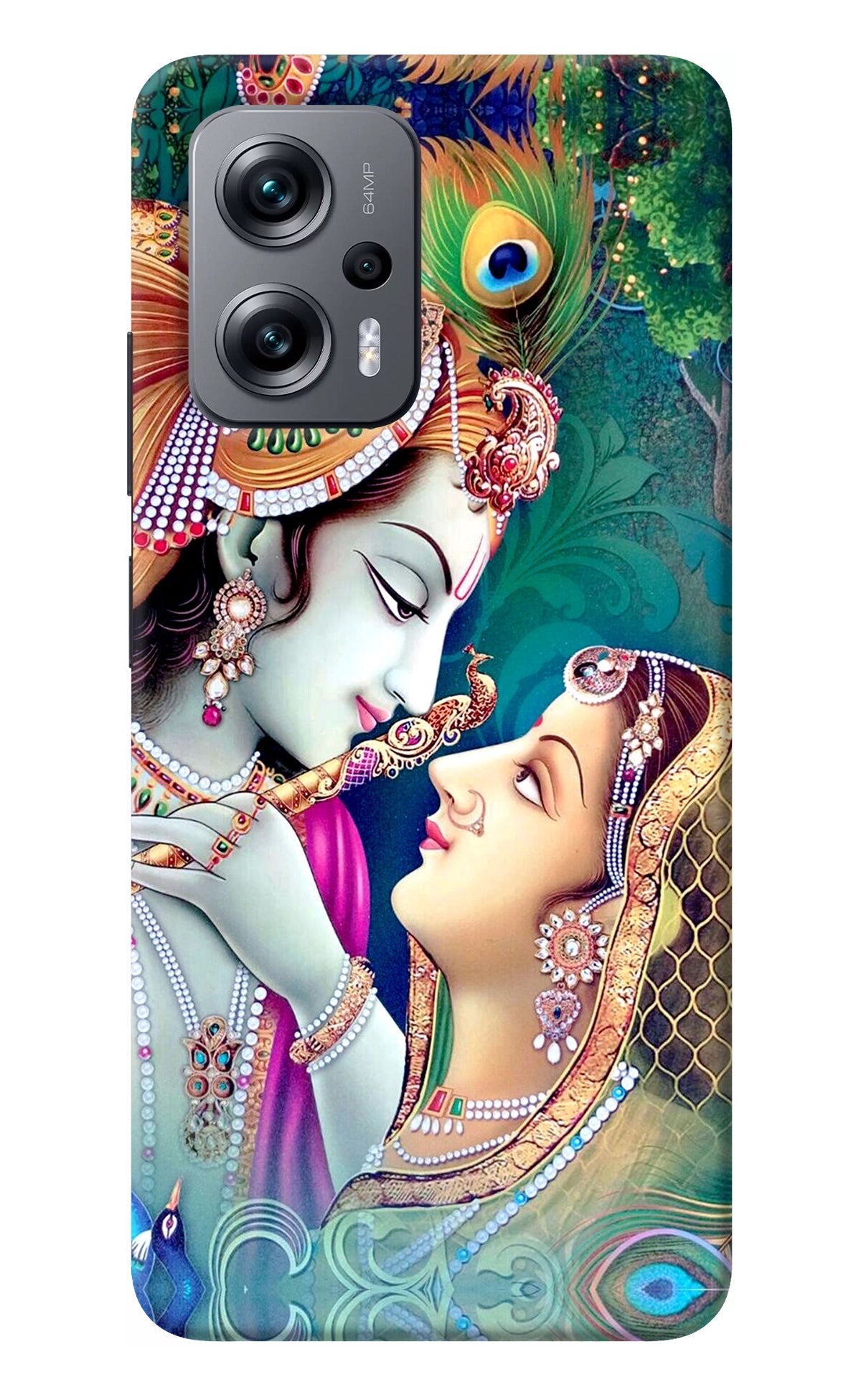 Lord Radha Krishna Redmi K50i Back Cover