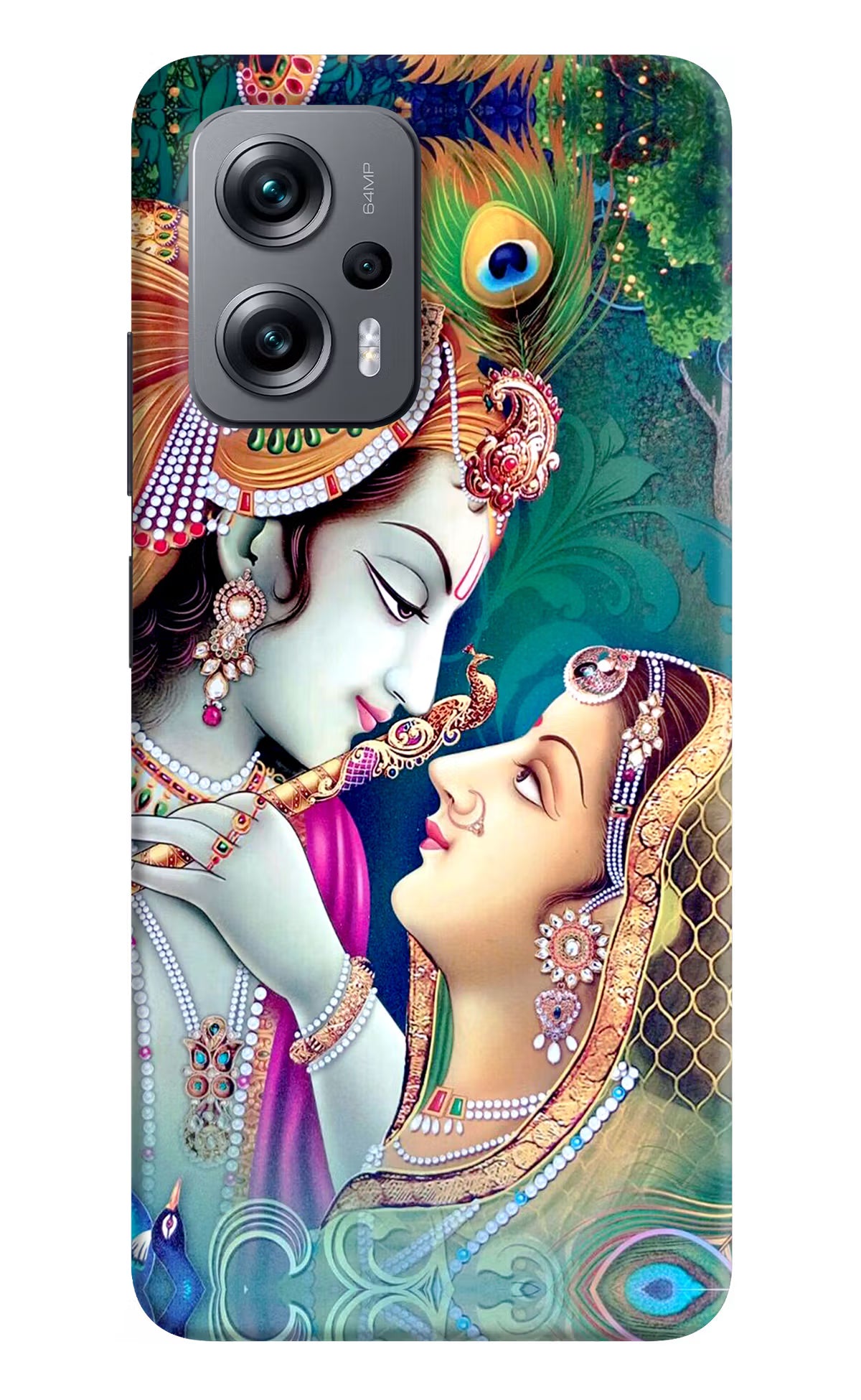 Lord Radha Krishna Redmi K50i Hard Case Back Cover by Casekaro