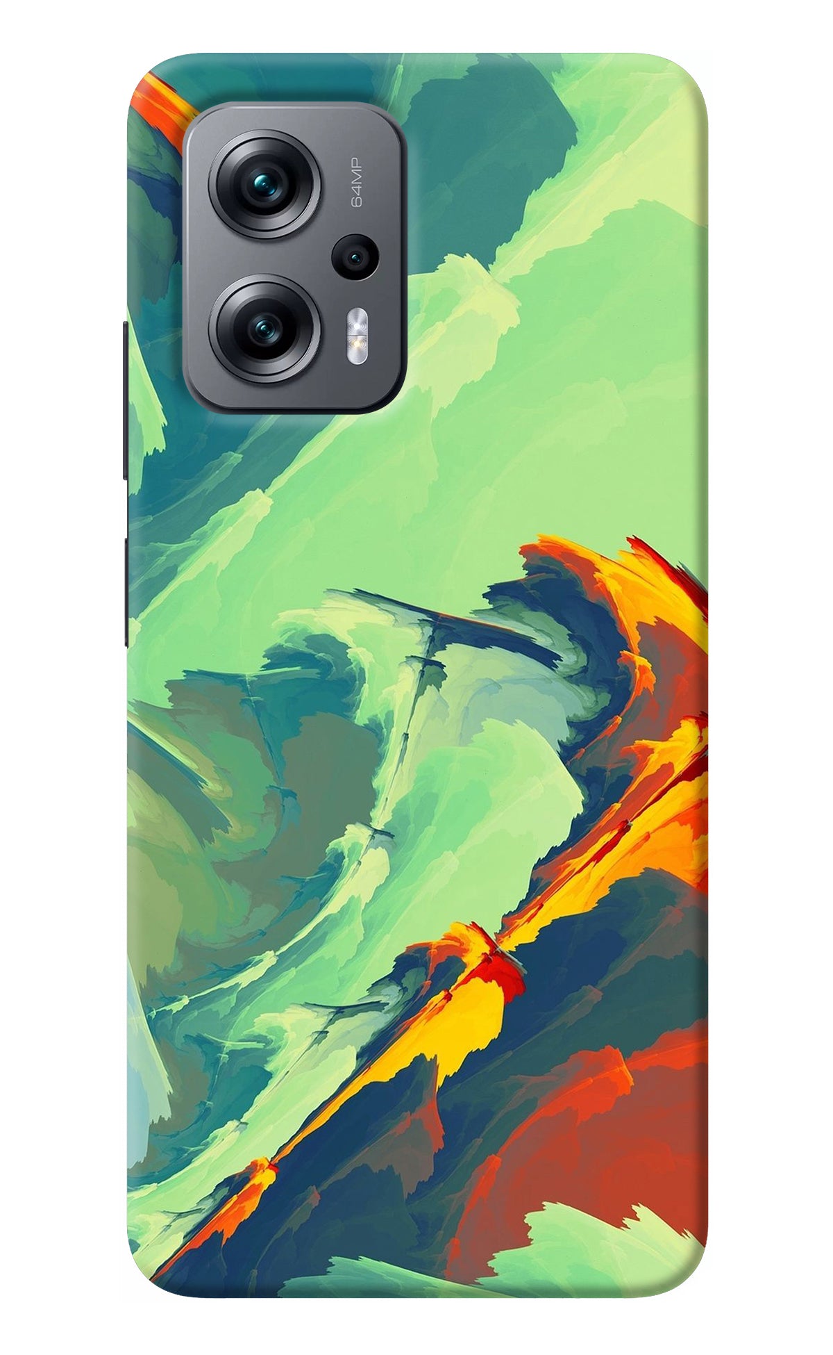 Paint Art Redmi K50i Back Cover