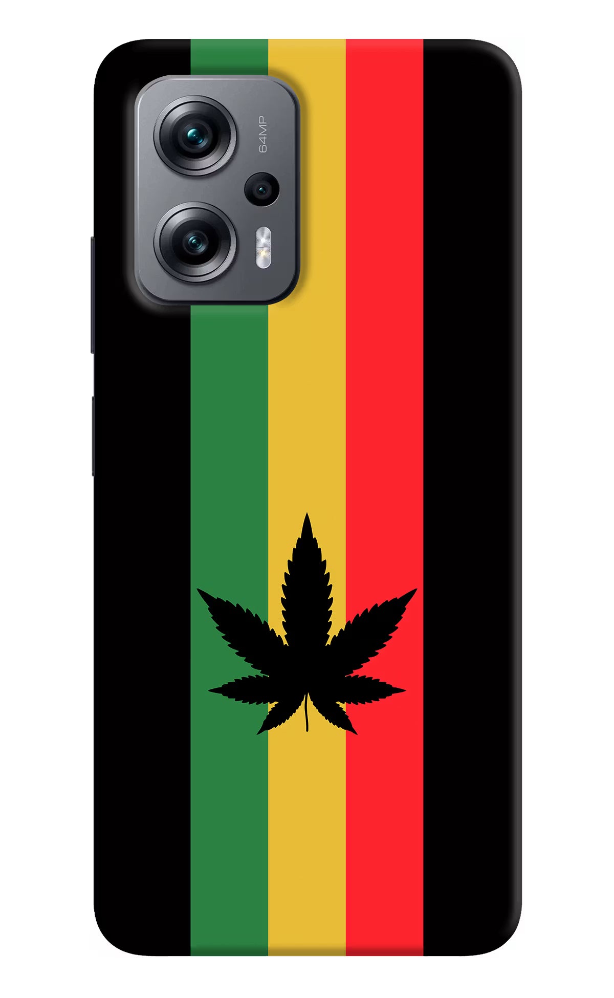 Weed Flag Redmi K50i Hard Case Back Cover by Casekaro