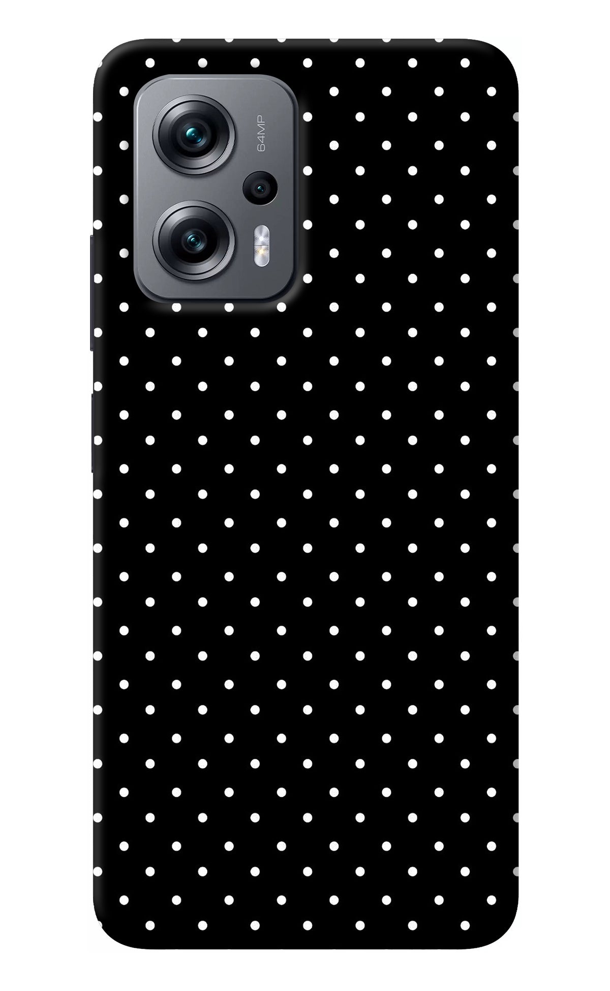 White Dots Redmi K50i Back Cover