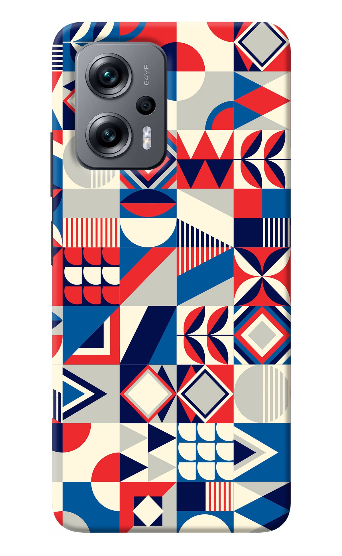 Colorful Pattern Redmi K50i Back Cover