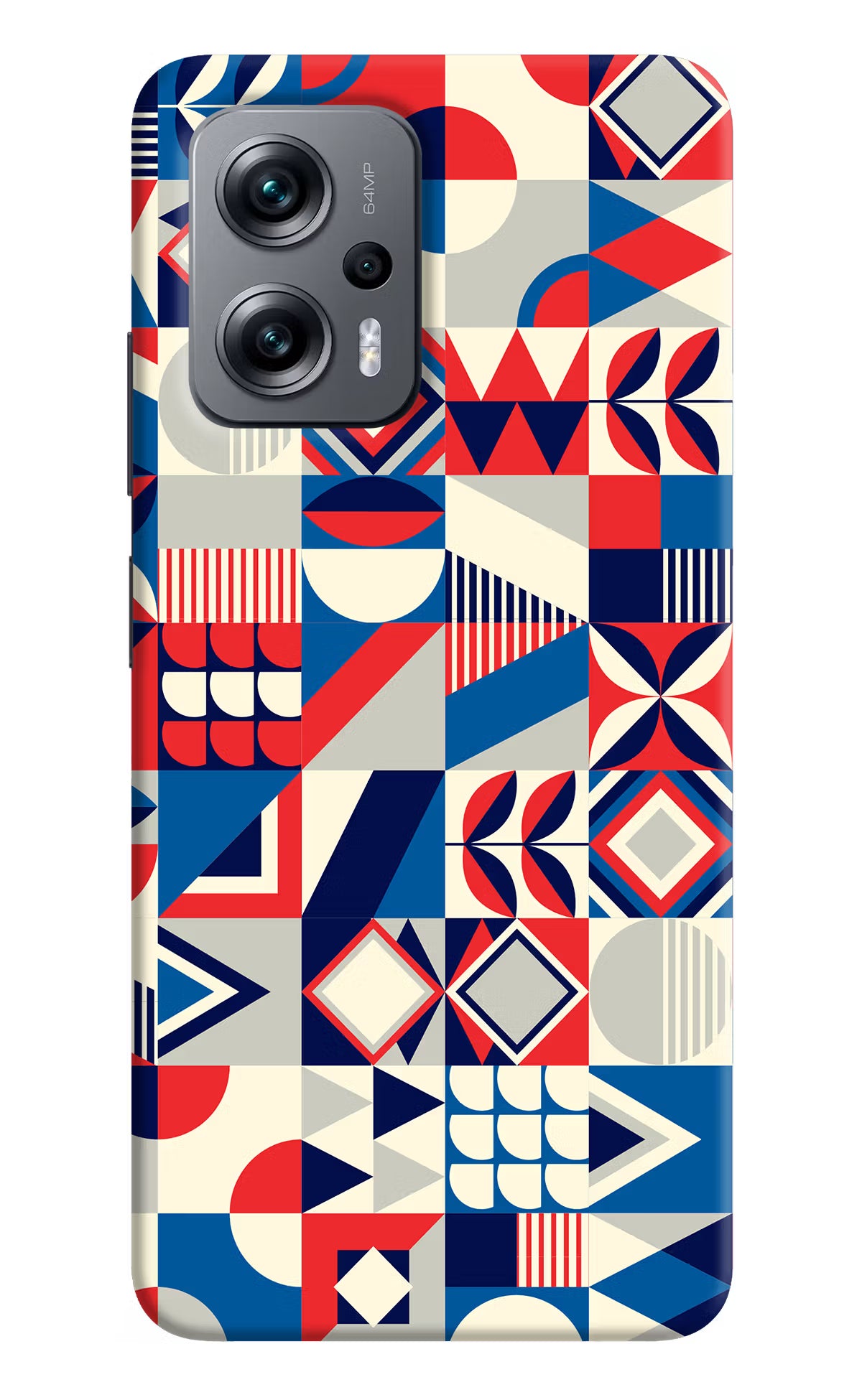 Colorful Pattern Redmi K50i Hard Case Back Cover by Casekaro