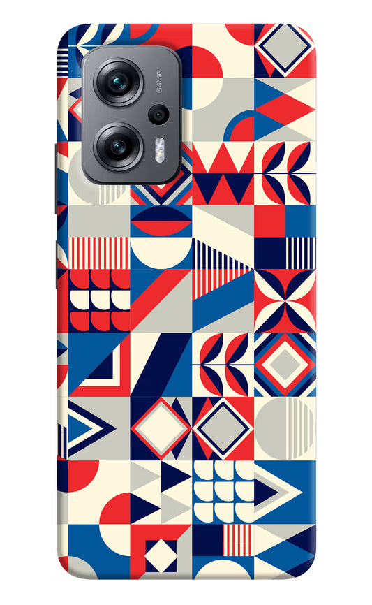 Colorful Pattern Redmi K50i Hard Case Back Cover by Casekaro