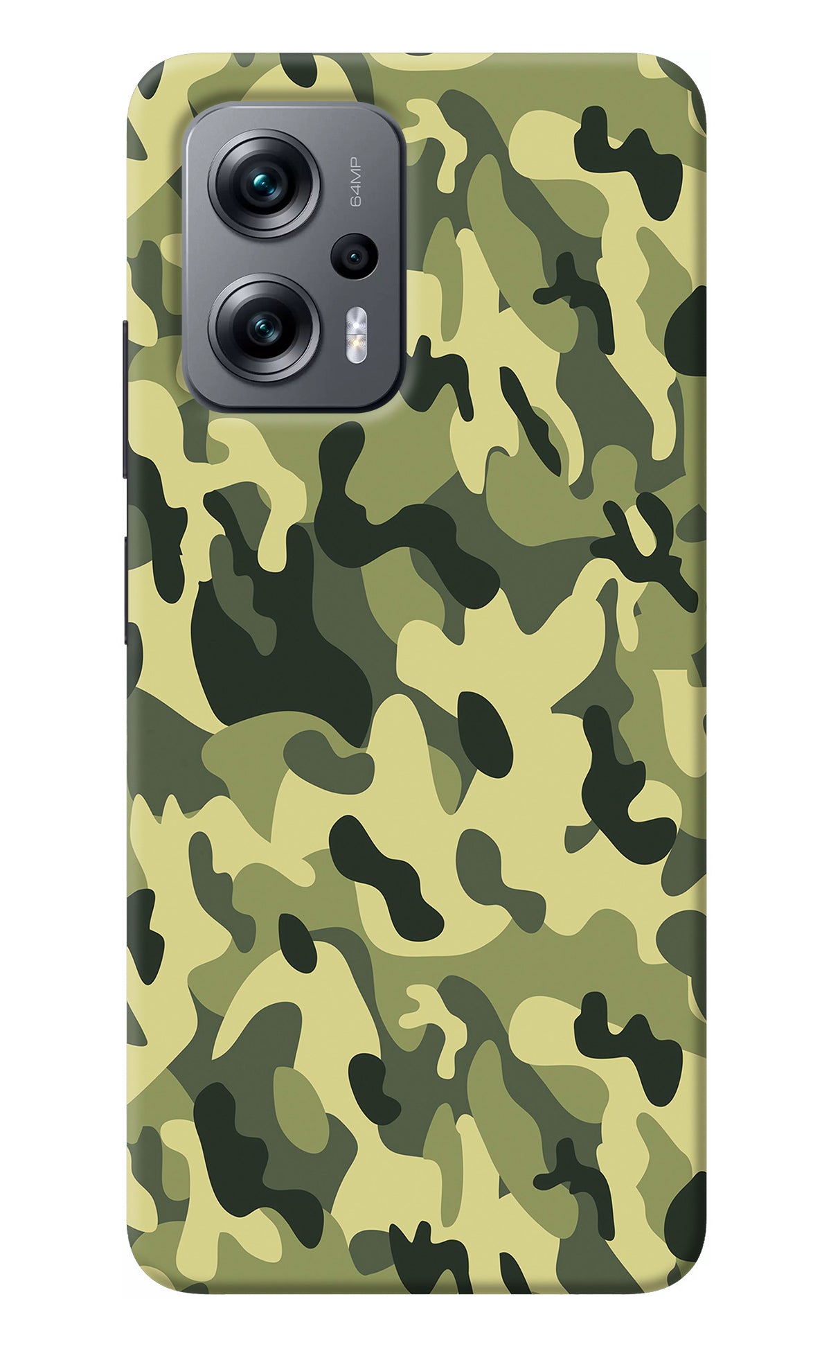 Camouflage Redmi K50i Back Cover