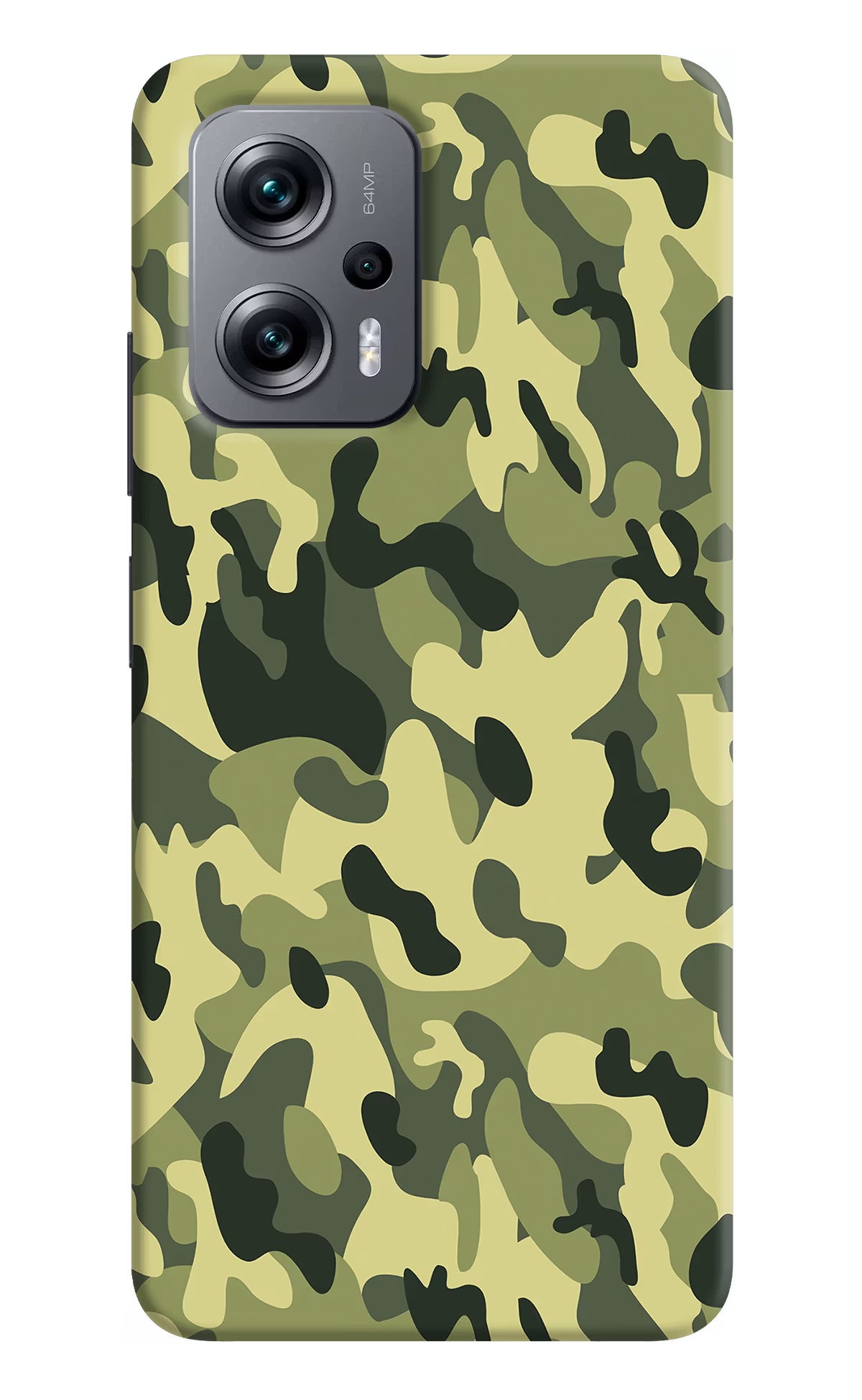 Camouflage Redmi K50i Hard Case Back Cover by Casekaro