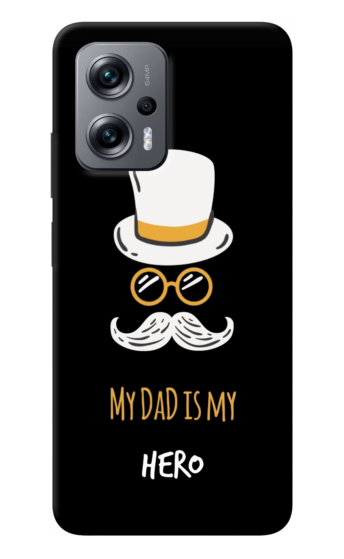 My Dad Is My Hero Redmi K50i Back Cover