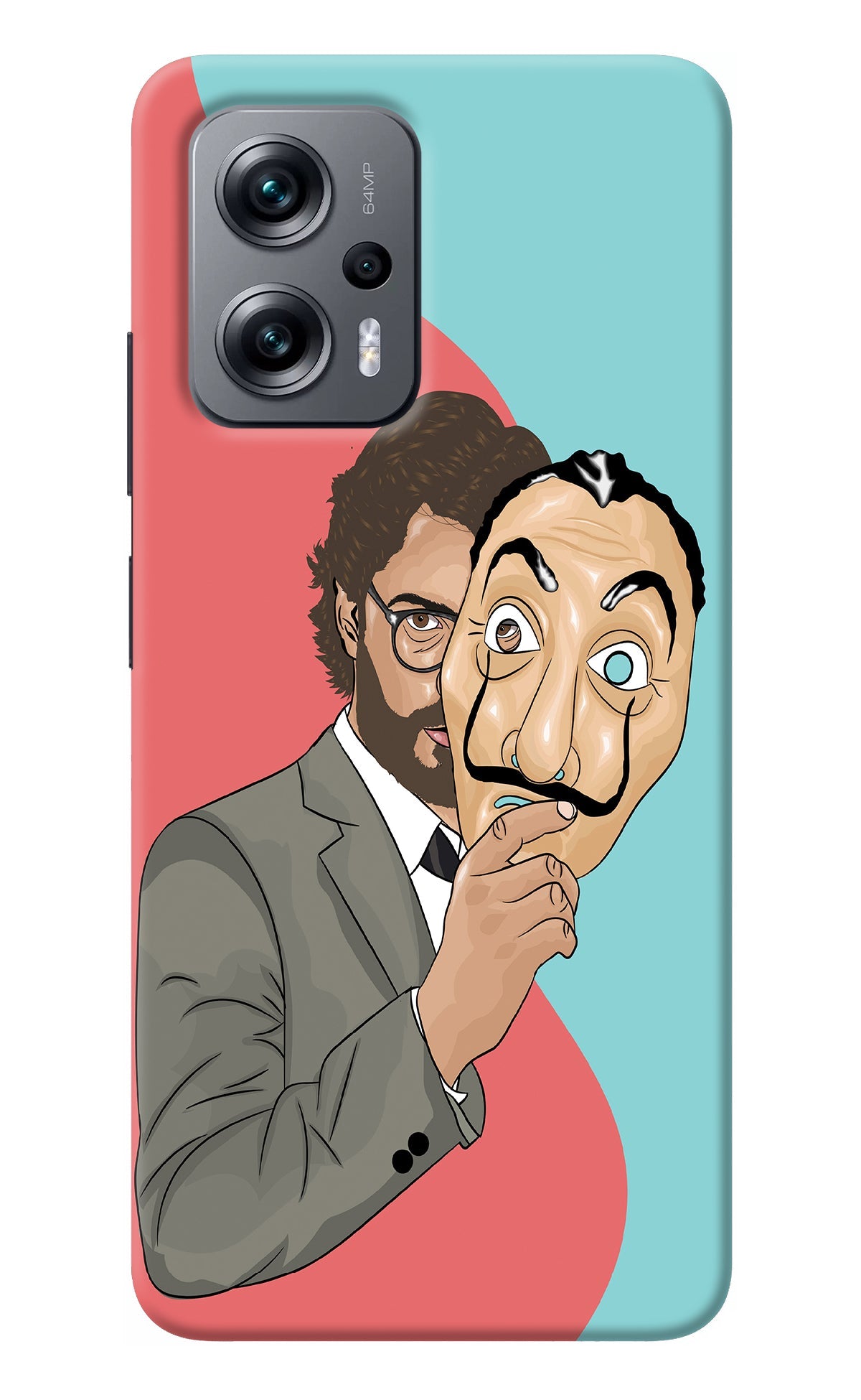 Professor Redmi K50i Back Cover