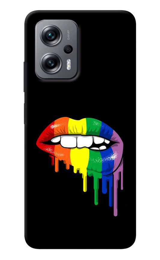 Lips Biting Redmi K50i Back Cover