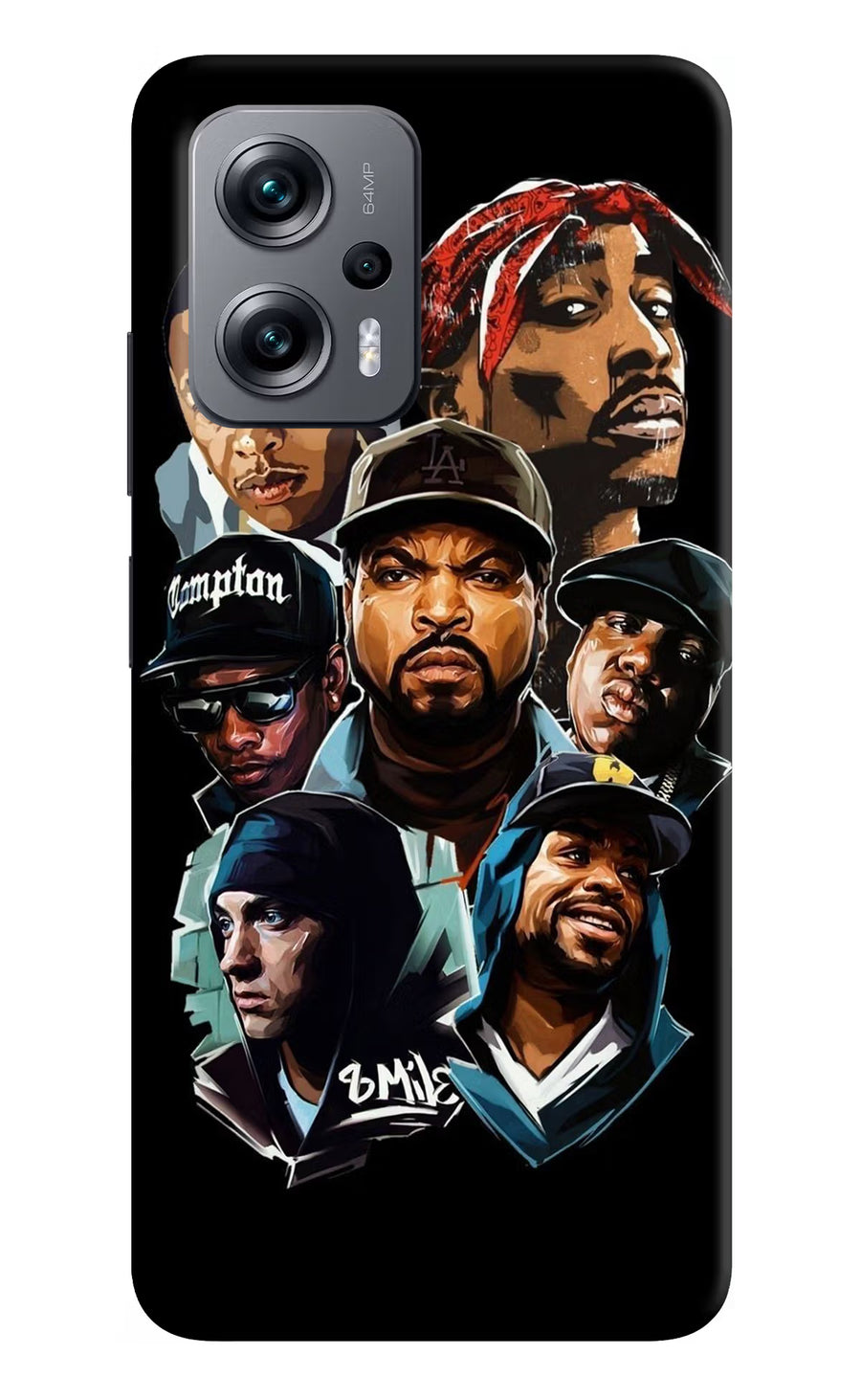 Rappers Redmi K50i Back Cover, Hard case
