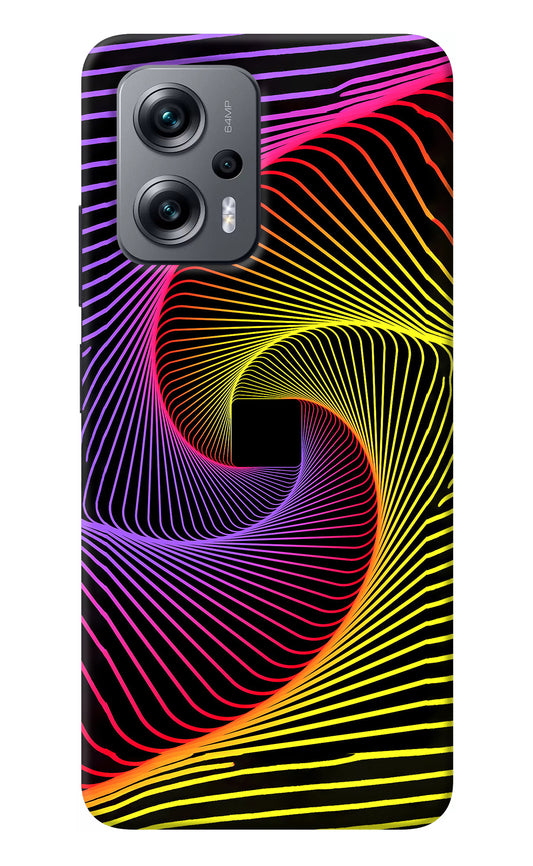 Colorful Strings Redmi K50i Back Cover