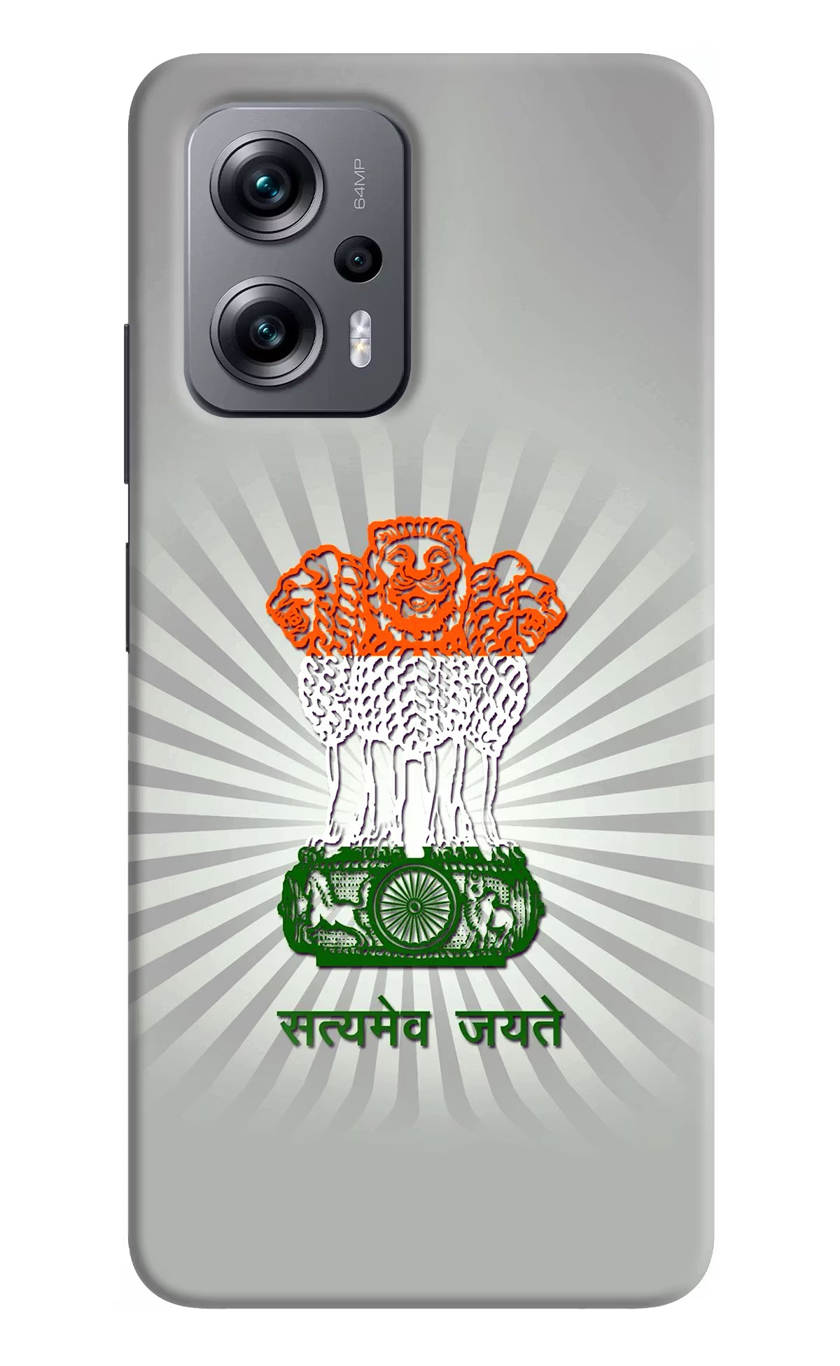 Satyamev Jayate Art Redmi K50i Hard Case Back Cover by Casekaro