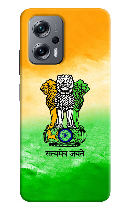 Satyamev Jayate Flag Redmi K50i Hard Case Back Cover by Casekaro