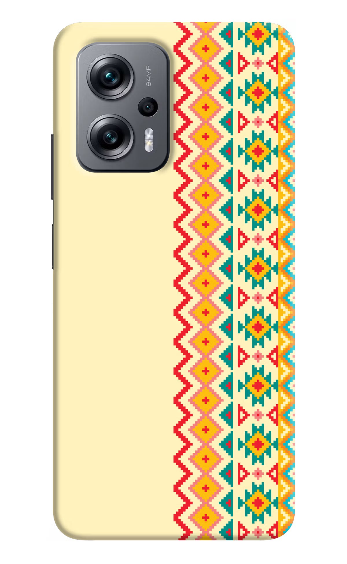 Ethnic Seamless Redmi K50i Hard Case Back Cover by Casekaro