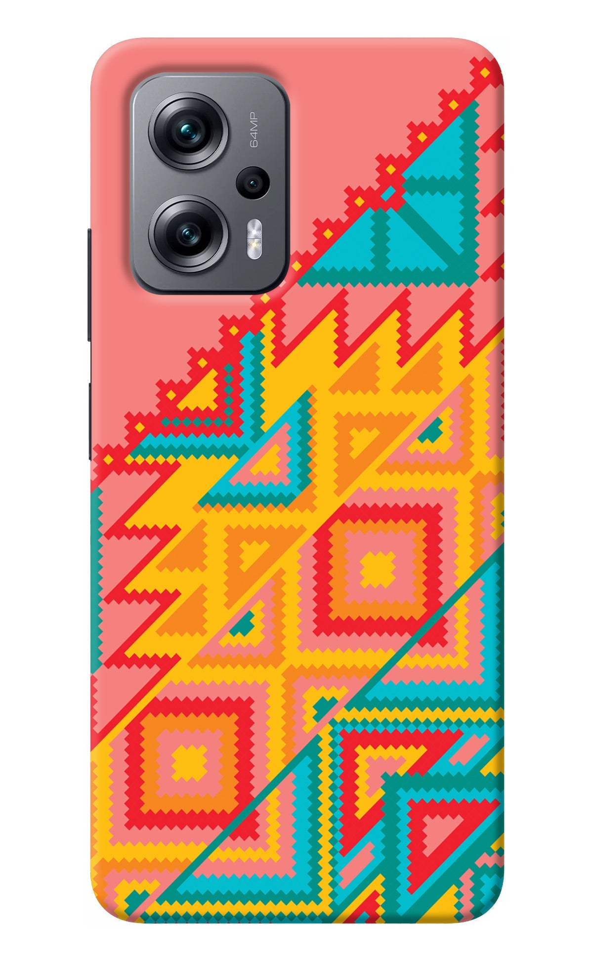 Aztec Tribal Redmi K50i Back Cover