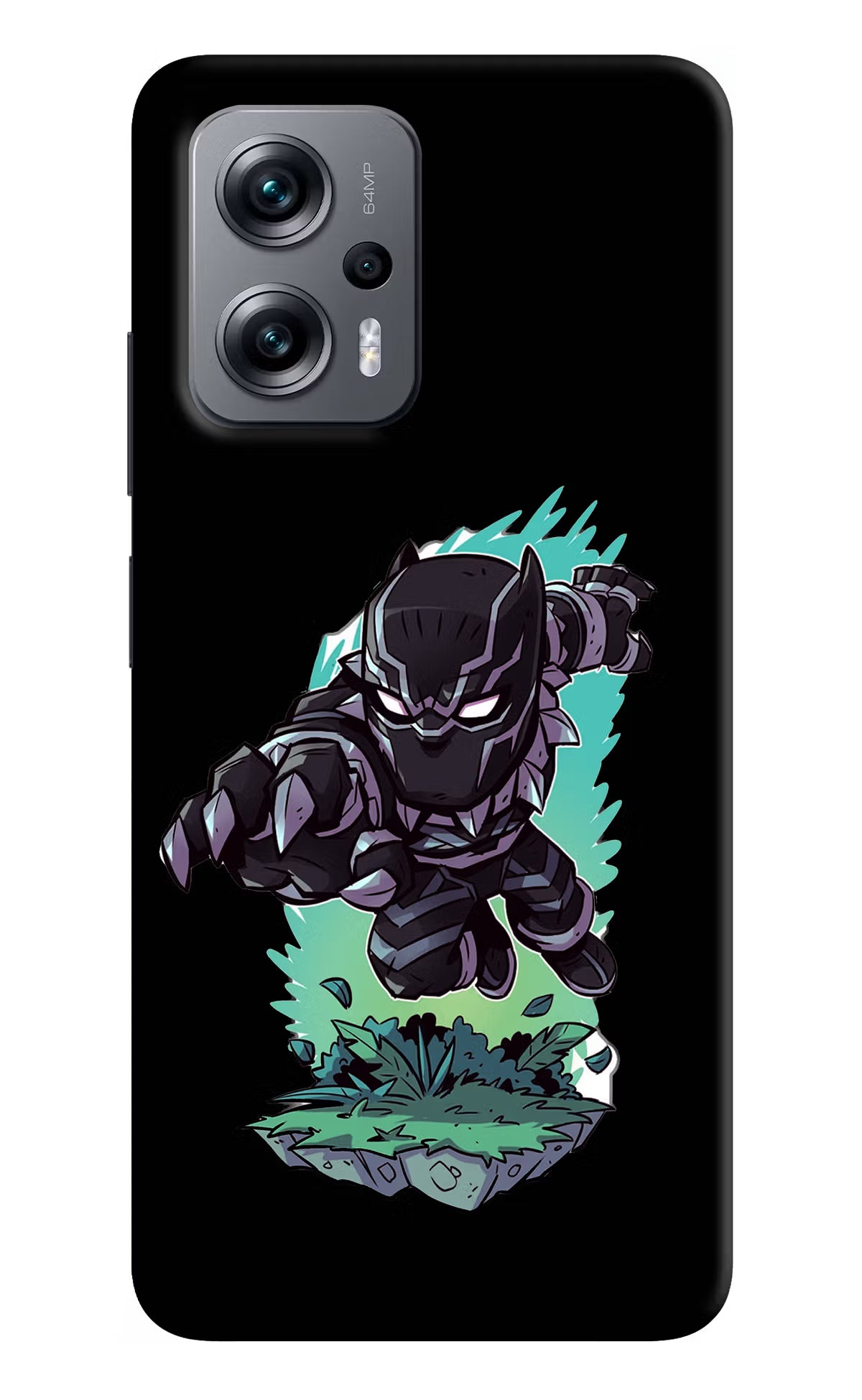 Black Panther Redmi K50i Hard Case Back Cover by Casekaro