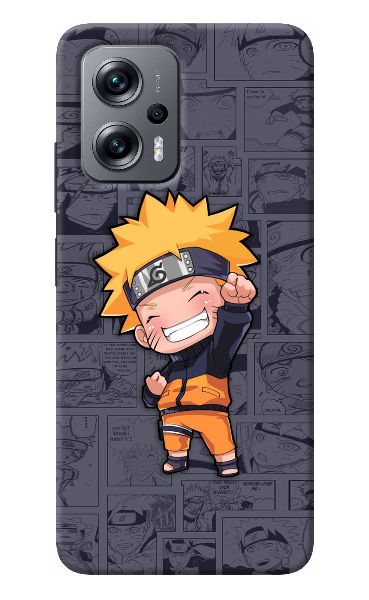 Chota Naruto Redmi K50i Back Cover