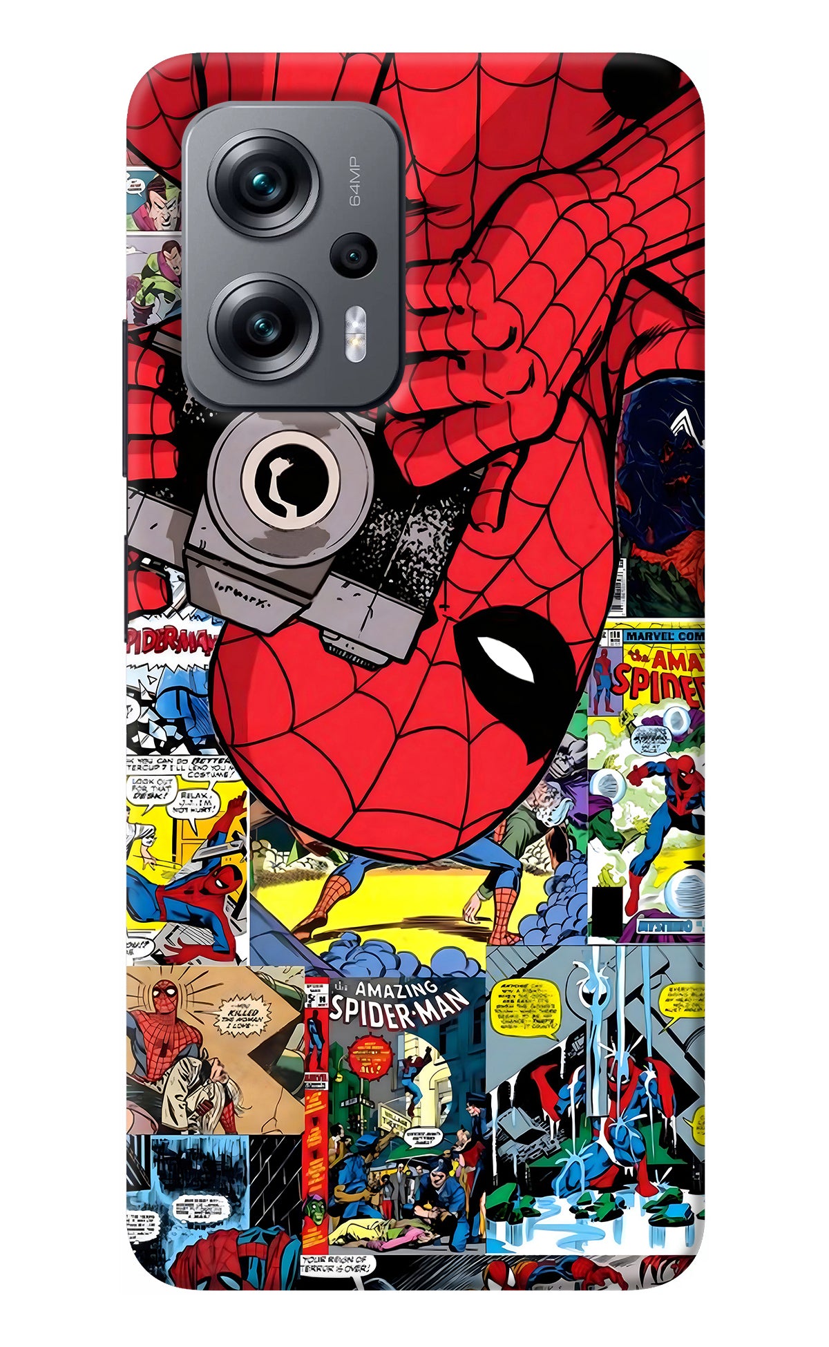 Spider Man Redmi K50i Back Cover