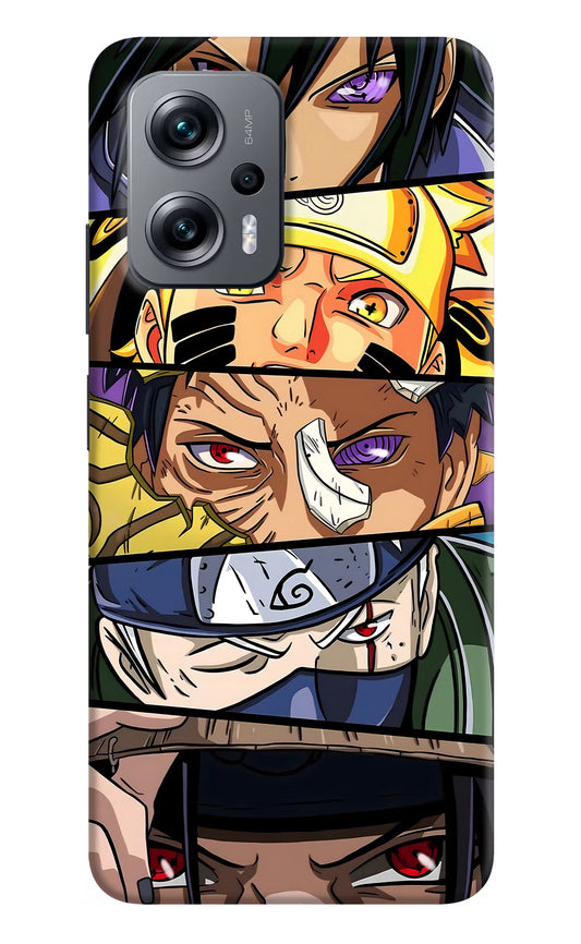 Naruto Character Redmi K50i Hard Case Back Cover by Casekaro