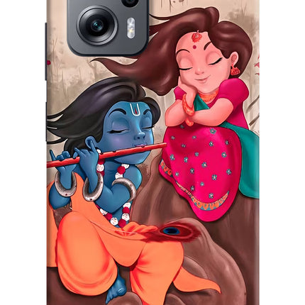 Radhe Krishna Redmi K50i Hard Case Back Cover by Casekaro