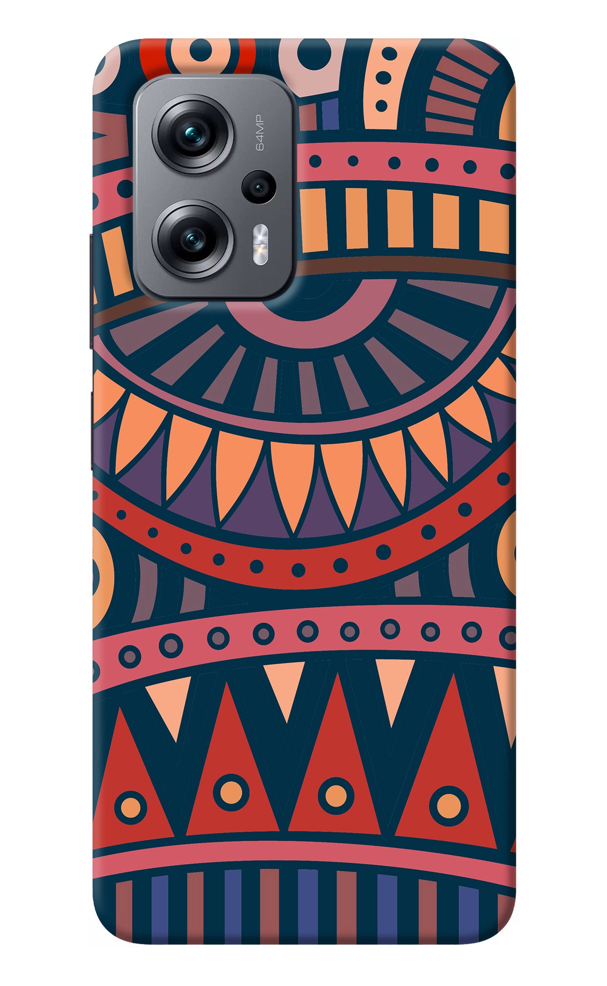 African Culture Design Redmi K50i Back Cover