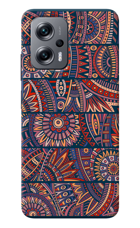 African Culture Design Redmi K50i Back Cover