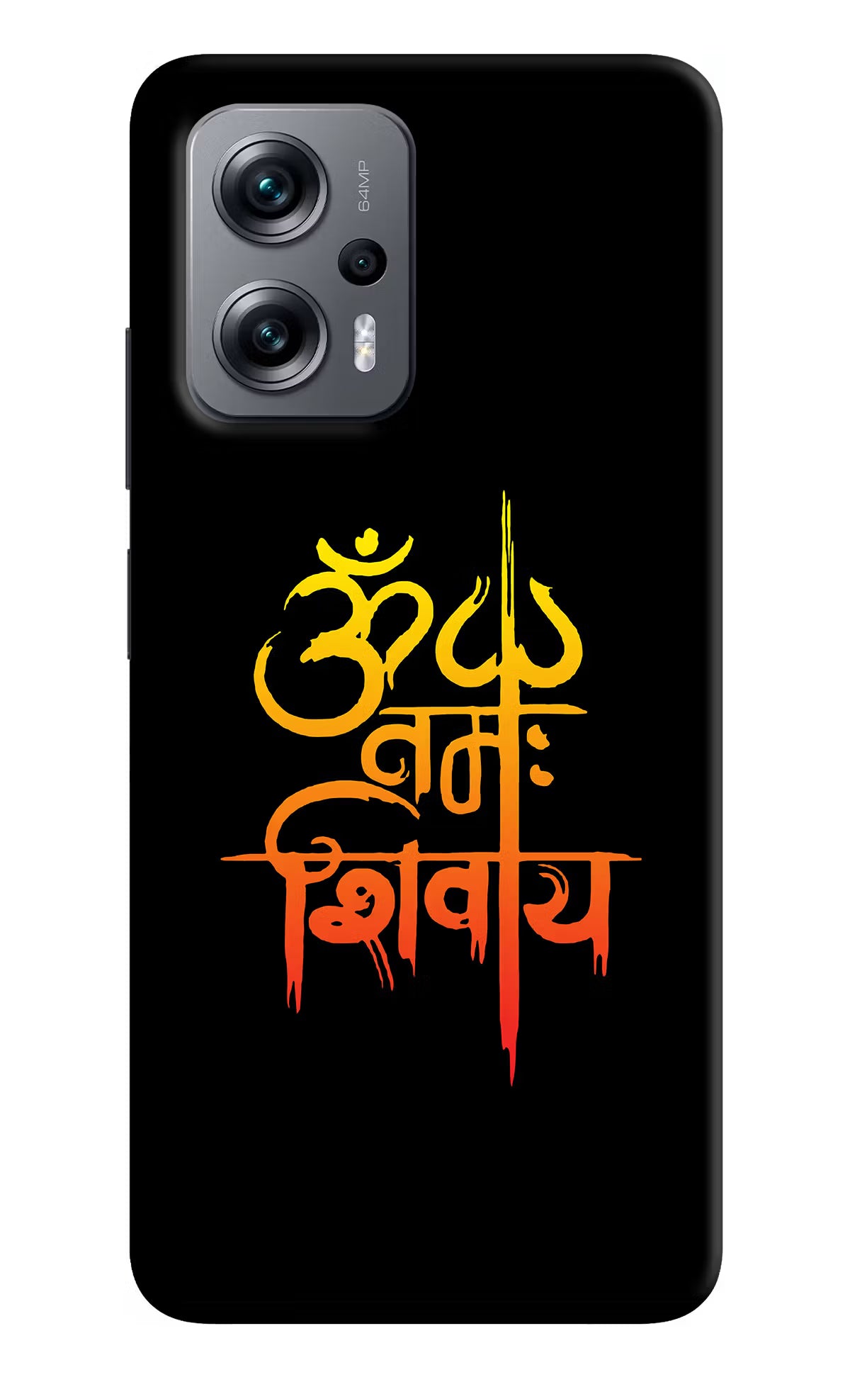 Om Namah Shivay Redmi K50i Hard Case Back Cover by Casekaro
