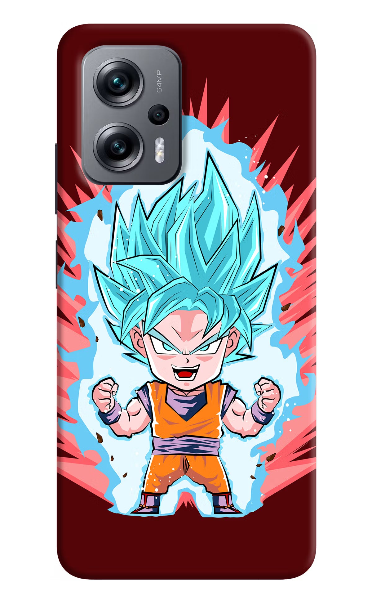 Goku Little Redmi K50i Hard Case Back Cover by Casekaro