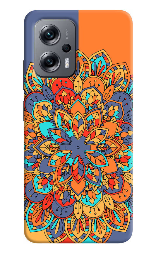 Color Mandala Redmi K50i Hard Case Back Cover by Casekaro