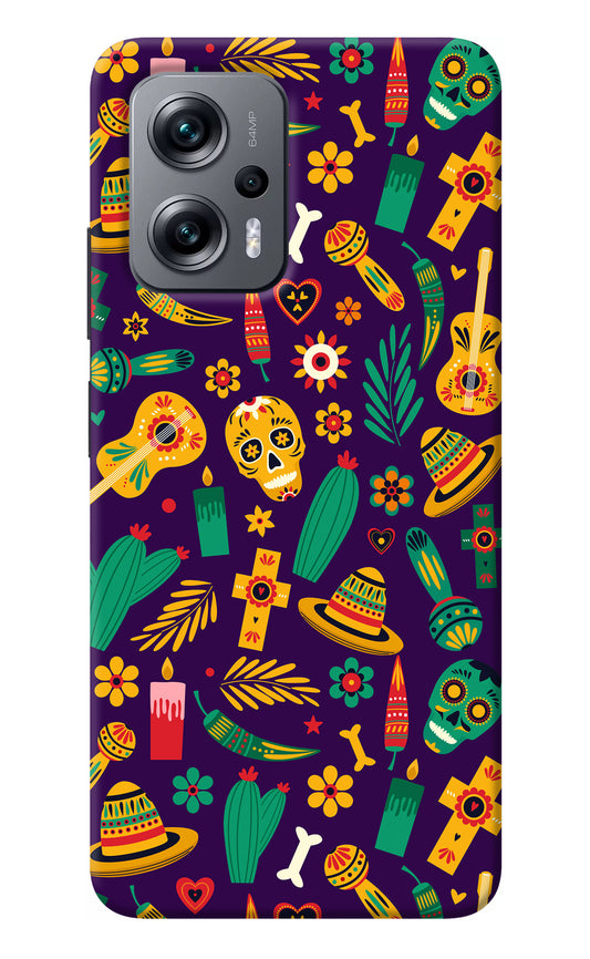 Mexican Artwork Redmi K50i Back Cover