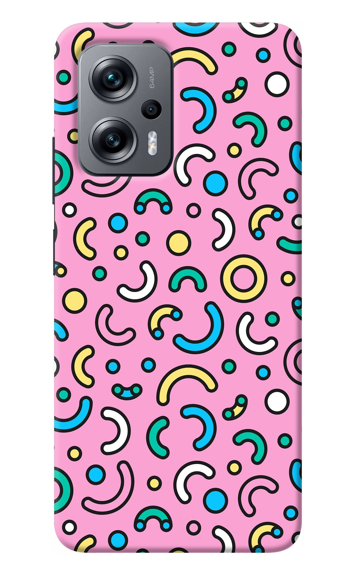 Memphis Design Redmi K50i Back Cover