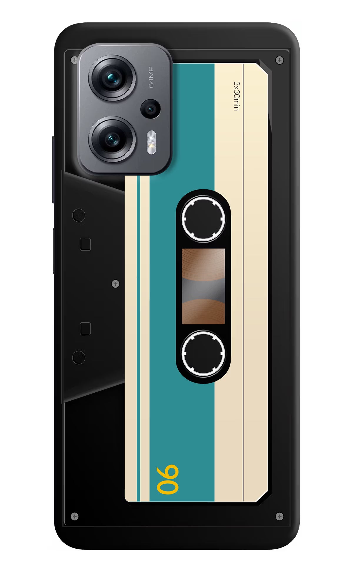 Cassette Redmi K50i Hard Case Back Cover by Casekaro
