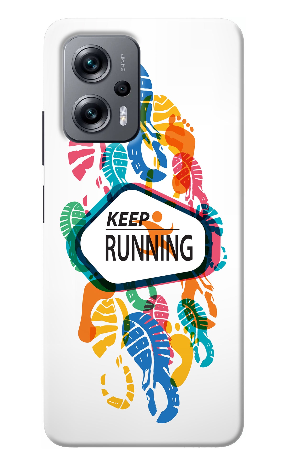 Keep Running Redmi K50i Back Cover