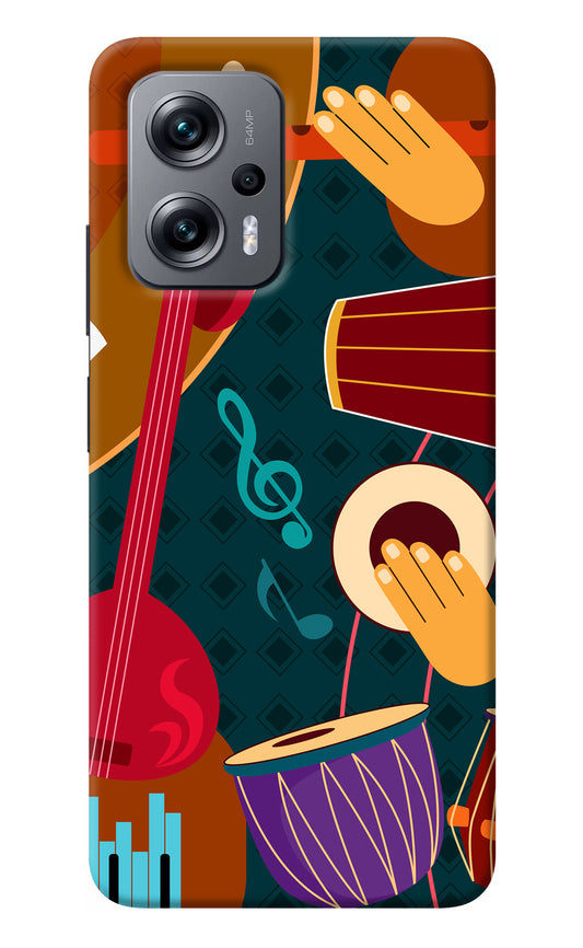 Music Instrument Redmi K50i Back Cover