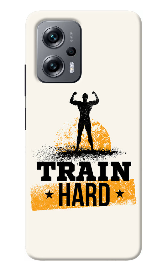 Train Hard Redmi K50i Back Cover