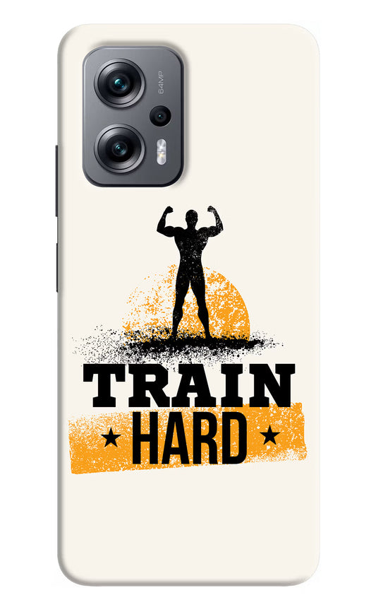Train Hard Redmi K50i Hard Case Back Cover by Casekaro