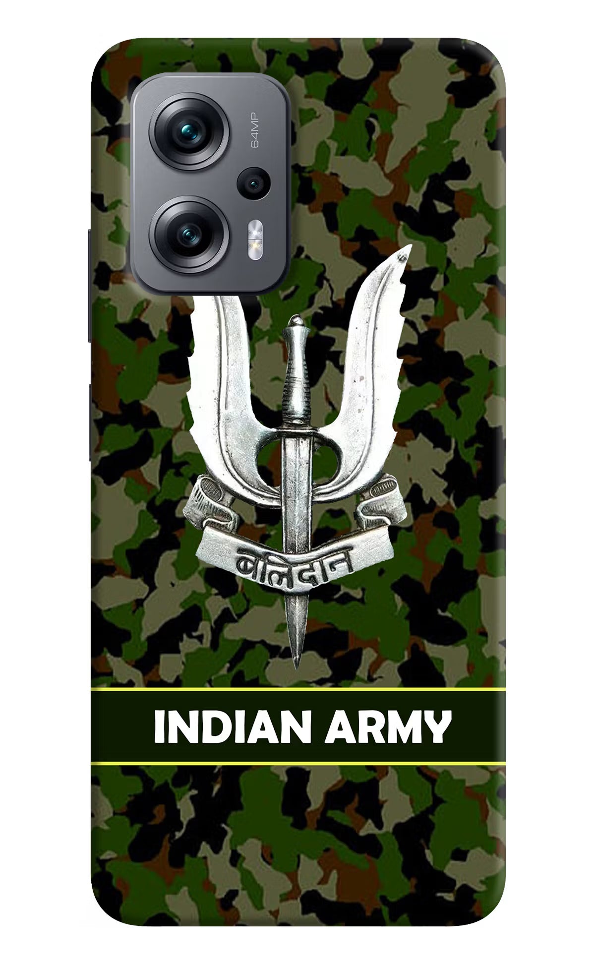 Balidan Indian Logo Redmi K50i Hard Case Back Cover by Casekaro