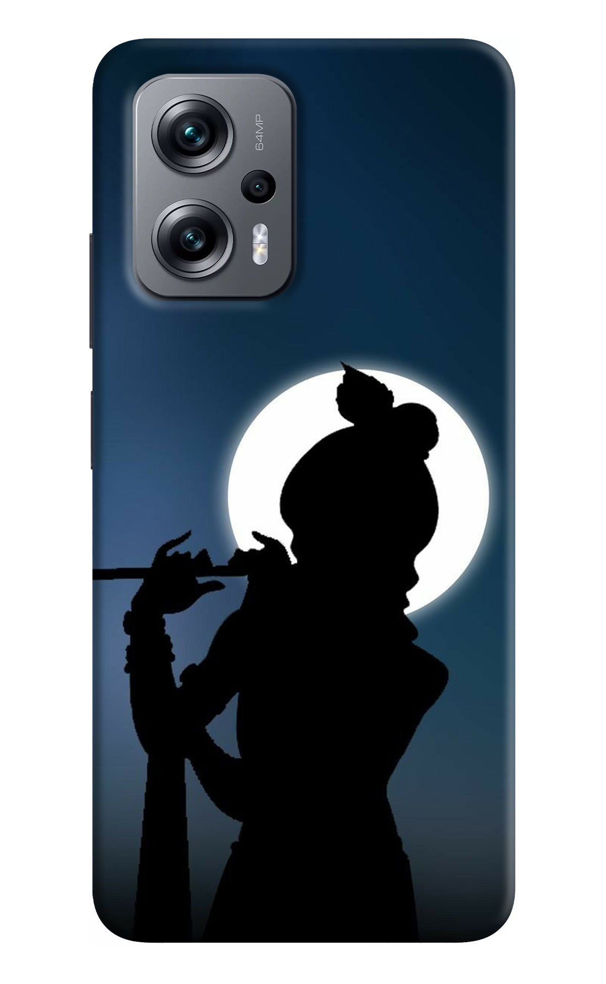 Shri Krishna Silhouette Redmi K50i Back Cover